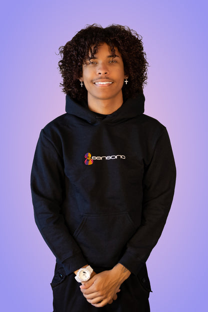 Black Flower Hoodie - ONLINE