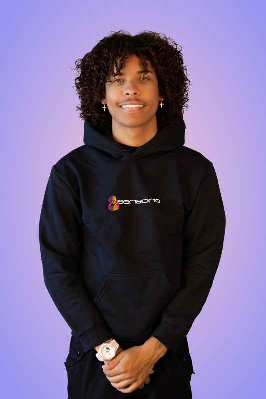 Black Flower Hoodie - ONLINE