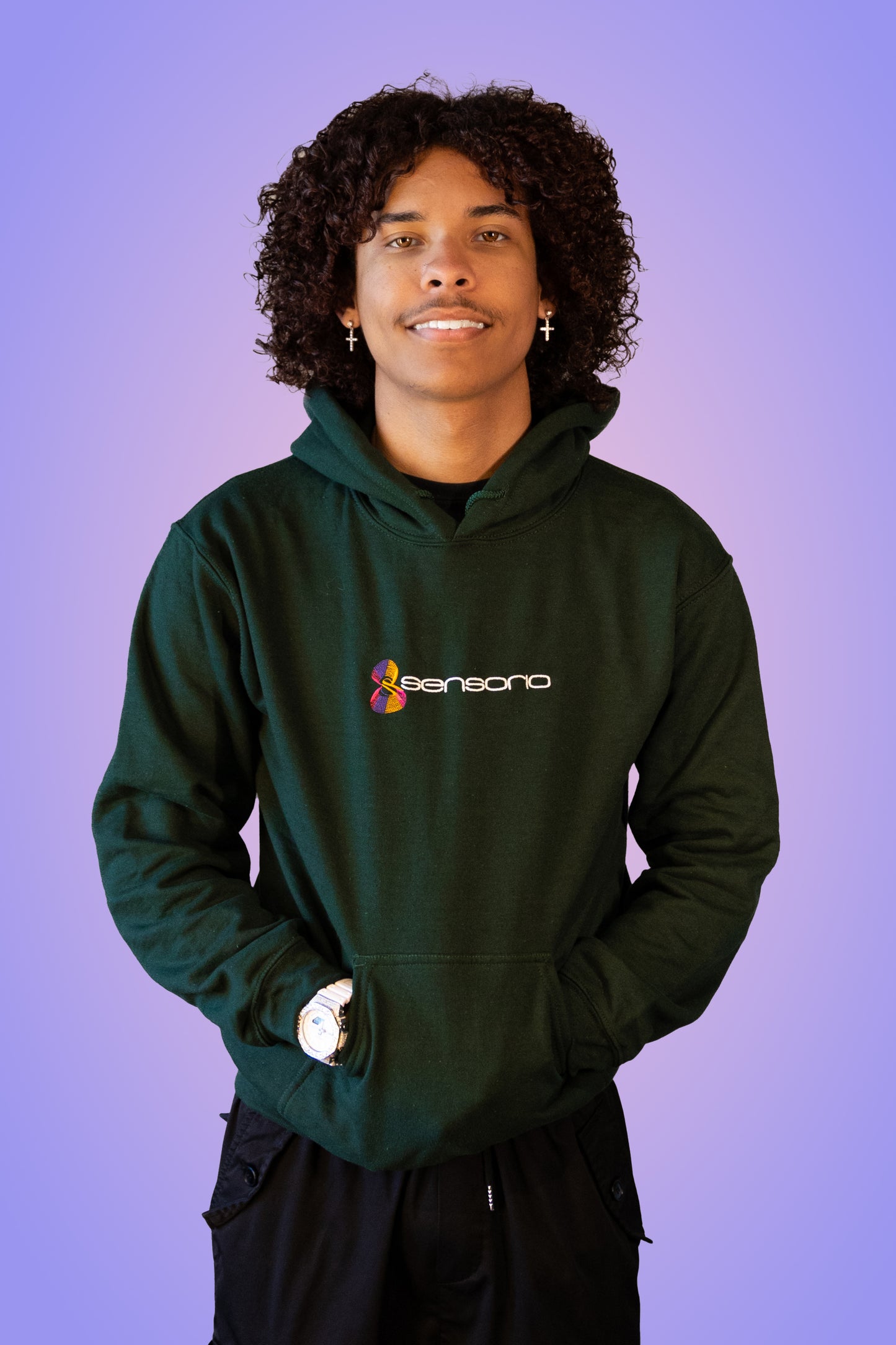 Green Flower Hoodie - ONLINE